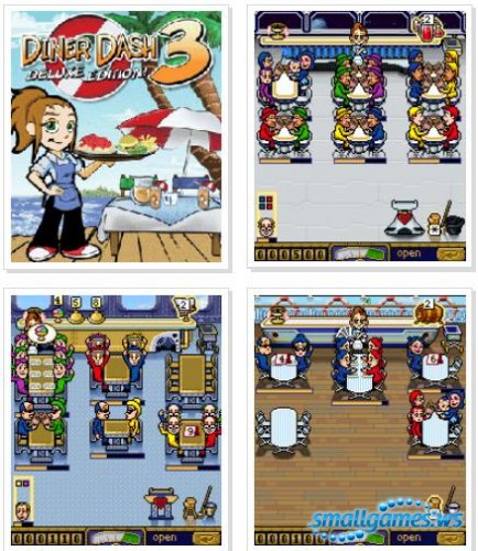 Diner Dash 3 Deluxe Edition Java