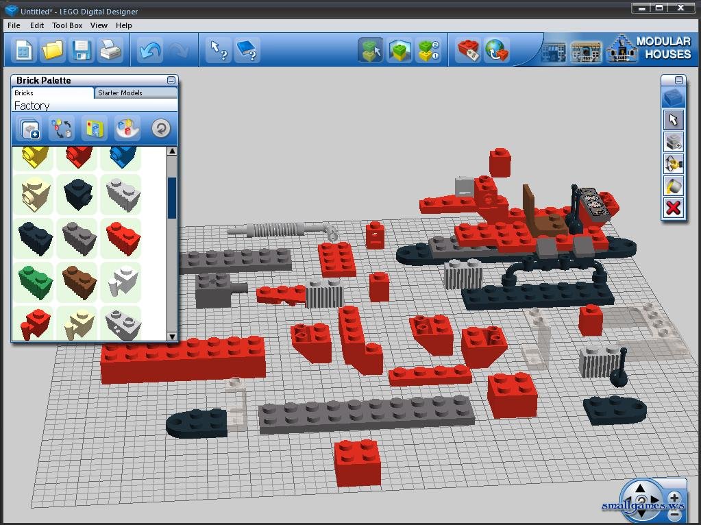 free lego digital designer