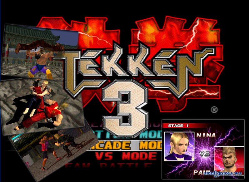 Tekken 3 И Эмулятор Sony Playstation - Скачать Игру Бесплатно