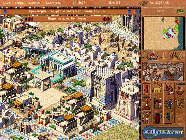 Pharaoh + Cleopatra (1999, Рус) - Скачать Игру Бесплатно