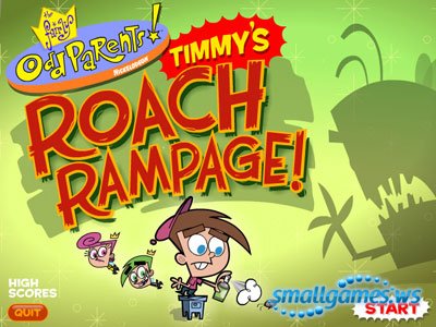 The Fairly Odd Parents Timmy's Roach Rampage