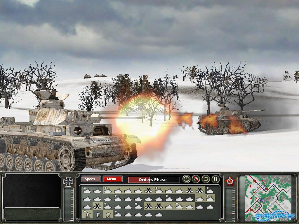 Panzer Command: операция «снежный шторм». Акелла Panzer. Operation Winter Storm artpaint.
