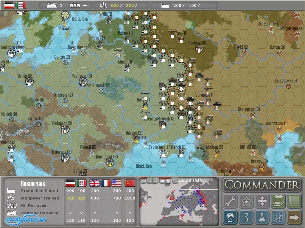 Карта военной игры. Глобальные стратегии. Стратегии на глобальной карте.