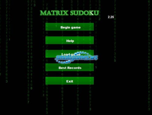 Matrix Sudoku v2.25
