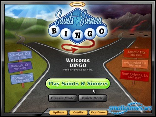 Saints and Sinners Bingo (Portable)