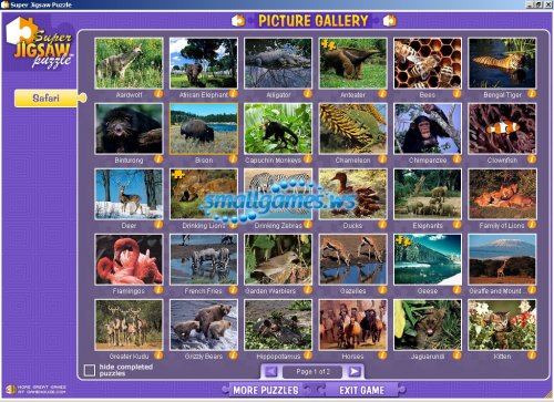 Super Jigsaw Safari