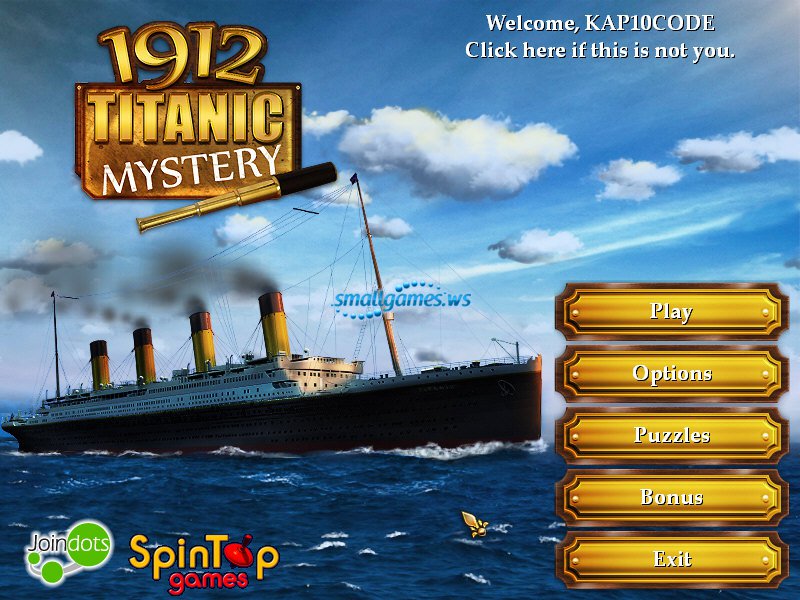 1912 Titanic Mystery - Скачать Игру Бесплатно