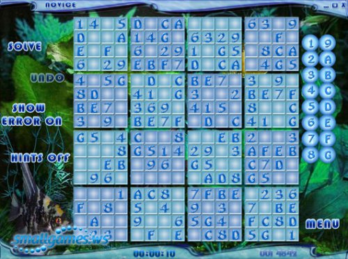 Blue Reef Sudoku