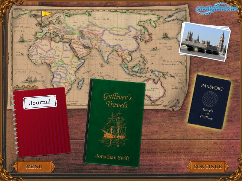 Travel версия. Travelling games. Absurdistan Passport Journal.