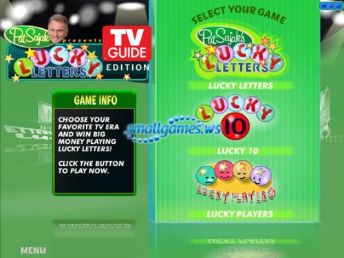 Pat Sajak's Lucky Letters: TV Guide Edition