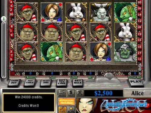 Reel Deal Slot Quest: Alice in Wonderland