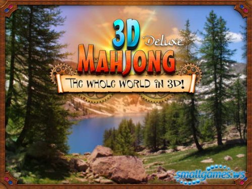 3D Mahjong Deluxe: The Whole World in 3D