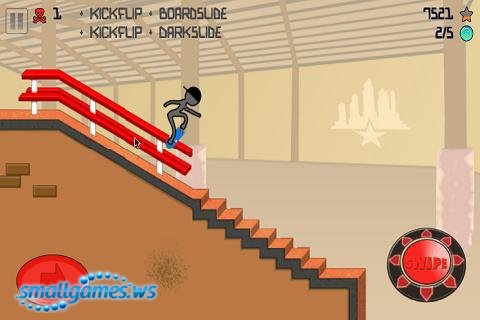 Stickman Skater Pro (2012/ENG/Android)