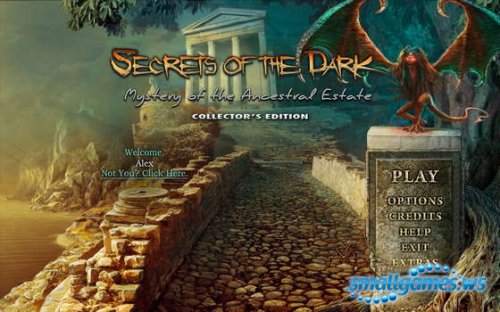 Secrets of the Dark 3: Mystery of the Ancestral Estate Collectors Edition