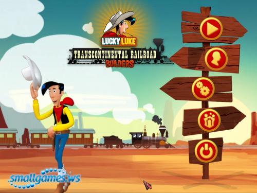 Lucky Luke: Transcontinental Railroad Builders