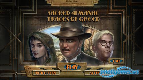 Sacred Almanac: Traces of Greed