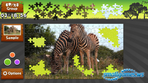 Wild Animals: Animated Jigsaws