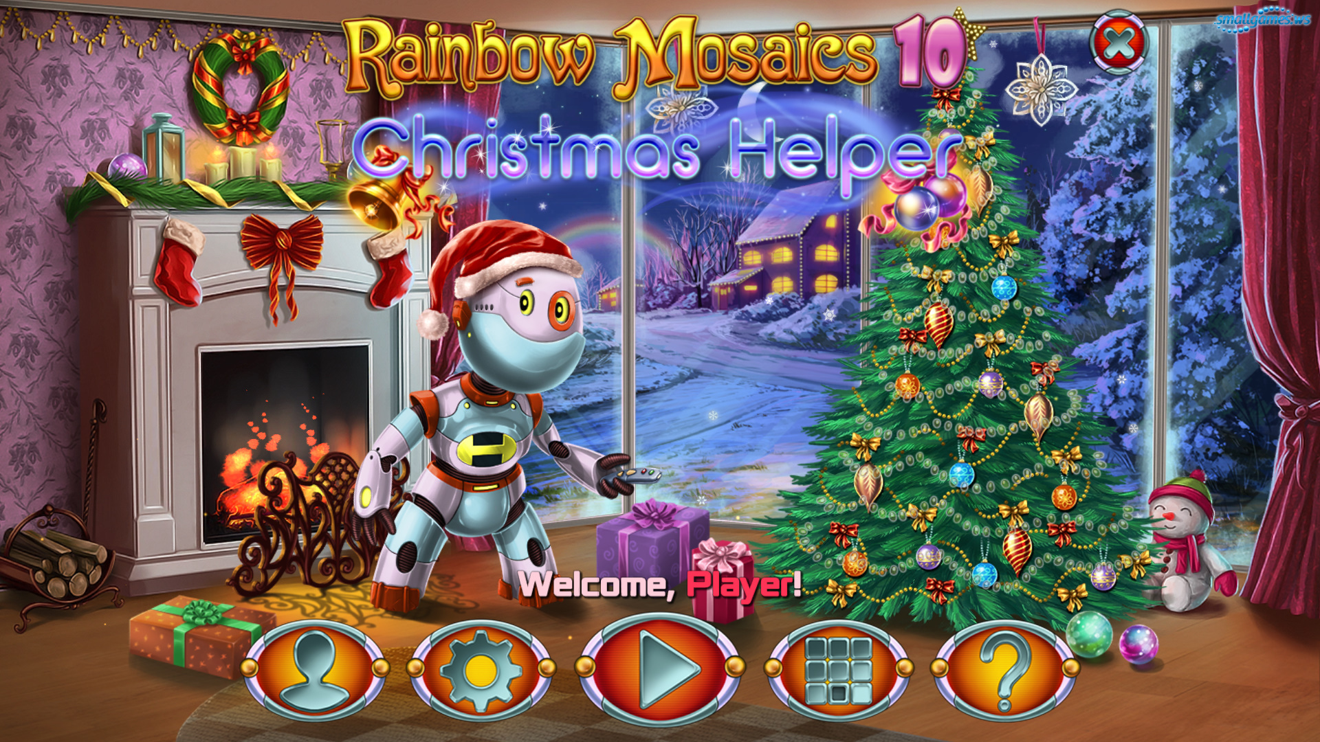 Rainbow Mosaics 10: Christmas Helper - Скачать Игру Бесплатно