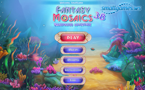 Fantasy Mosaics 38: Underwater Adventure