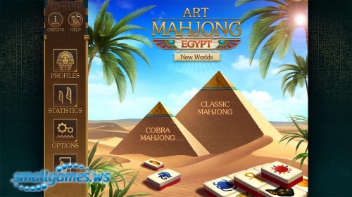 Art Mahjong Egypt: New Worlds