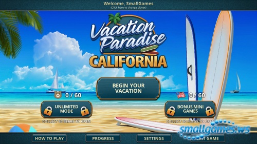 Vacation Paradise: California