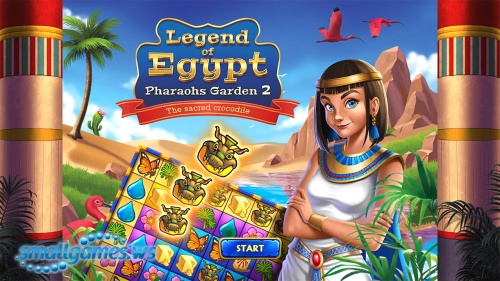 Legend of Egypt 6: Pharaohs Garden 2. The sacred crocodile (eng, deut)
