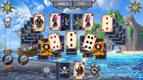 Pirates Adventure: Solitaire (, eng)