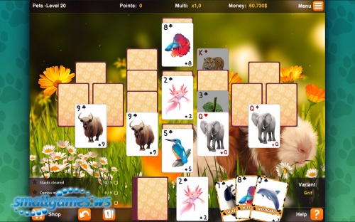 Cute Animals Solitaire