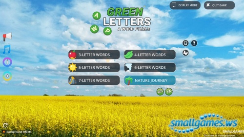 Green Letters: A Word Puzzle